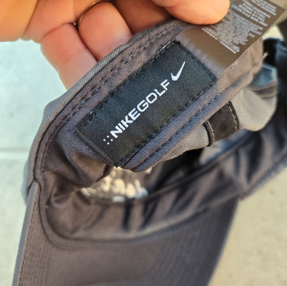 Nike Hat Tennis Hair Don't Care Gray Adjustable Cotton Poly Strapback - Picture 6 of 9